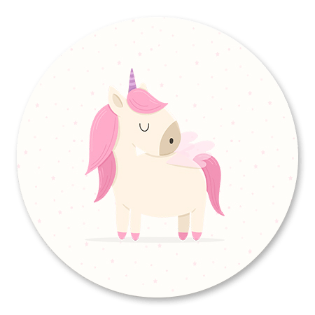 Unicorn met sterren